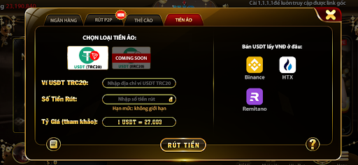 Hướng dẫn rút tiền VICCLUB nhanh chóng, chi tiết